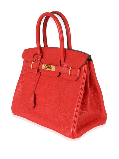 red hermes purse|pre owned hermes for women.